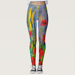 Poppies Leggings