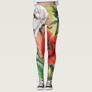 Poppies Leggings