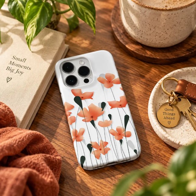 Poppies & Light Botanical Phone Case (Creator Uploaded)
