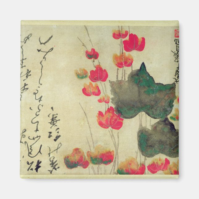 Poppies Magnet (Front)