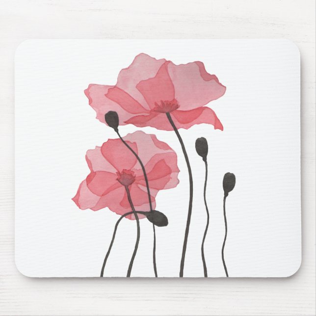 Poppies Mouse Mat (Front)