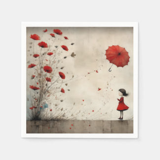 Poppies Napkin