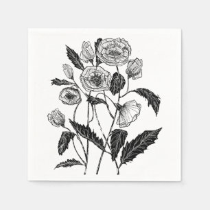 Poppies Napkins - Customisable