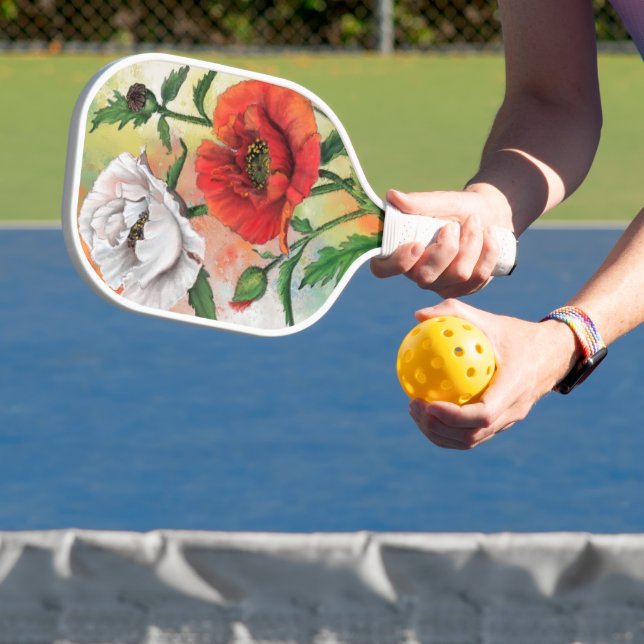Poppies Pickleball Paddle (Insitu)