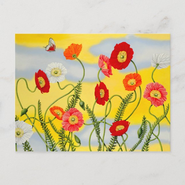 Poppies Postcard (Front)