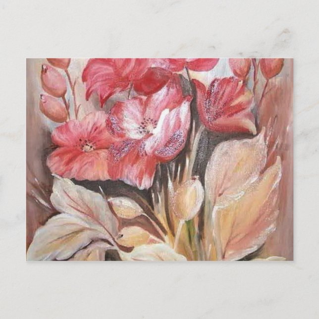 poppies postcard (Front)