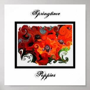 Poppies, Sp... Poster