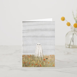 Poppies Thank You Card