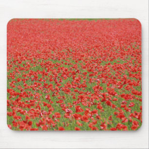 Poppies - thousands! mouse mat