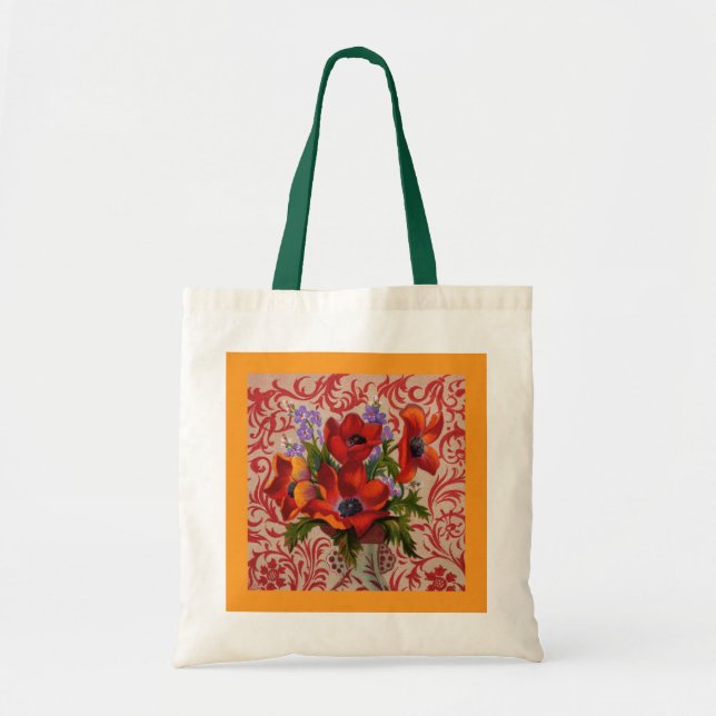 Poppies Tote Bag (Front)