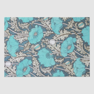Poppies Vintage Art Decoupage Tissue Paper