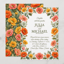 Poppies Wedding