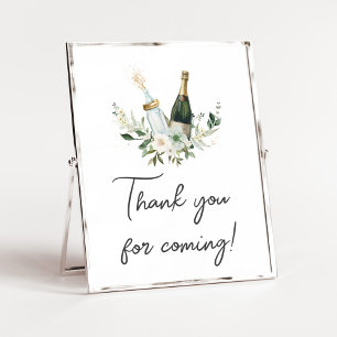 Poppin' Baby Bottles Thank you for Coming Poster