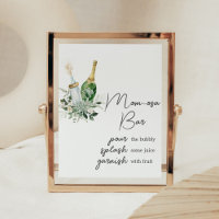 Poppin' Bottles Baby Shower Mum Osa Bar