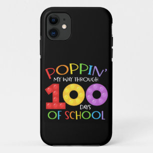 Poppin my way through 100 days of school iPhone 11 case