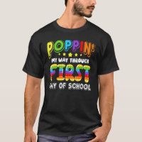 Poppin My Way Through First Day Of School Kids Boy