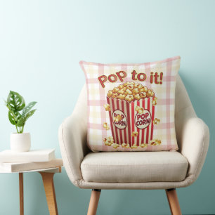 Poppin' with Style - "Pop to it!" Cushion