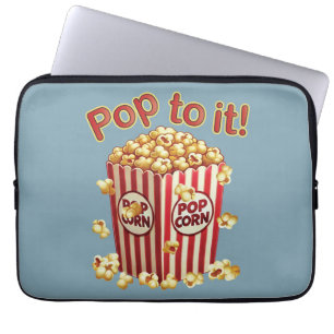 Poppin' with Style - "Pop to it!" Laptop Sleeve