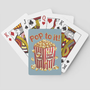 Poppin' with Style - "Pop to it!" Playing Cards