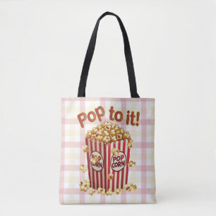 Poppin' with Style - "Pop to it!" Tote Bag