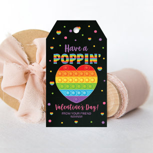 Popping Gift Tags, Classroom Valentine's Tag