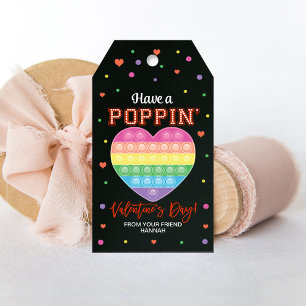 Popping Gift Tags, Classroom Valentine's Tag