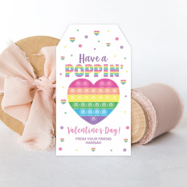 Popping Gift Tags, Classroom Valentine's Tag (Creator Uploaded)