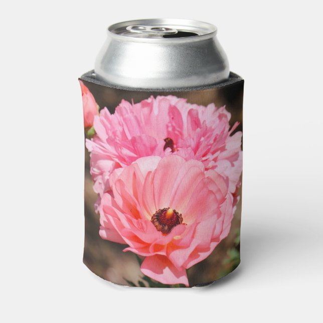 Popping in Pink  Can Cooler (Can Back)