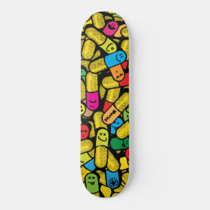 Popping Pillies Skateboard