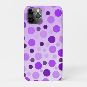 Popping Purple Polka Dots, Case-Mate iPhone Case