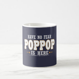 POPPOP IS HERE COFFEE MUG
