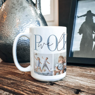 Poppop We Love You 4 Photo Collage Coffee Mug