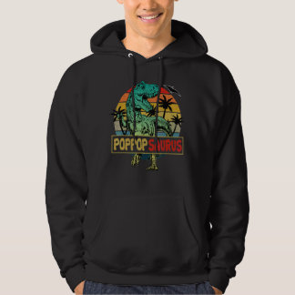 Poppopsaurus Rex Dinosaur Family Matching Hoodie