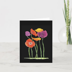 Poppy 50th Anniversary Card
