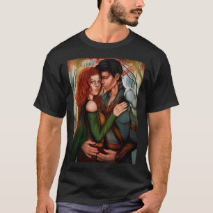POPPY AND HAWKE -- HEART MATES Premium Scoop  T-Shirt