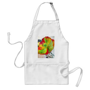 Poppy Art macro poppy Standard Apron