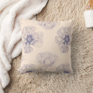 Poppy Botanical Cushion