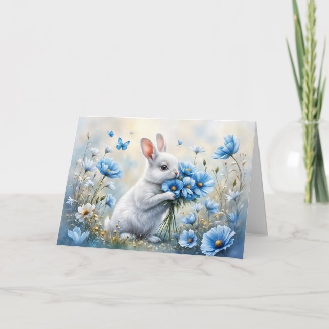 Poppy Bunny Card (Front)