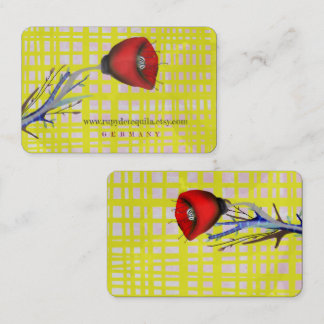 Poppy Business cards
