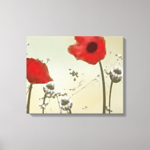 Poppy Canvas Art Print