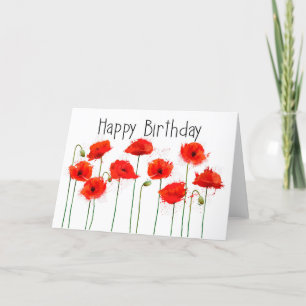 Poppy Card