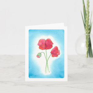 Poppy Card