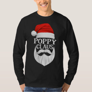 Poppy Claus Santa Family Matching Christmas Pajama T-Shirt