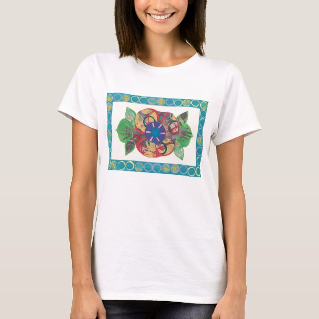 Poppy Collage T-Shirt (Front)