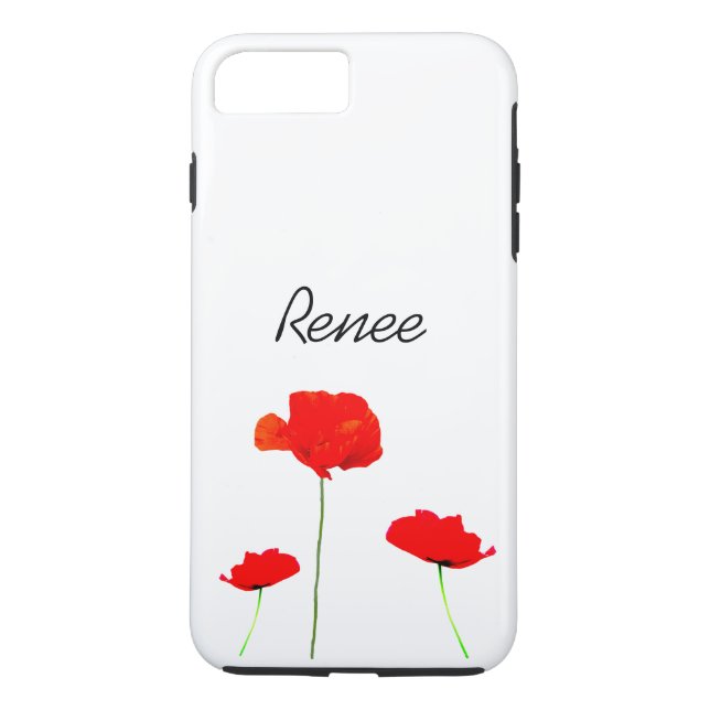 POPPY Collection 03 personalised Iphone Case (Back)