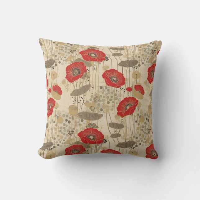 Poppy Cushion (Front)