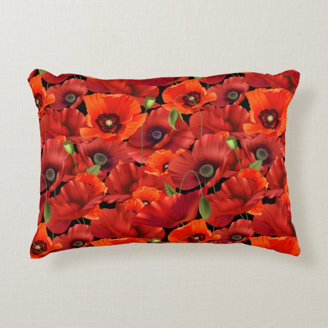 Poppy Decorative Cushion (Front)
