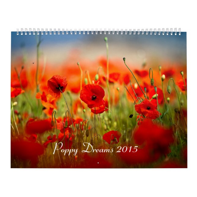 Poppy Dreams Calendar (Cover)