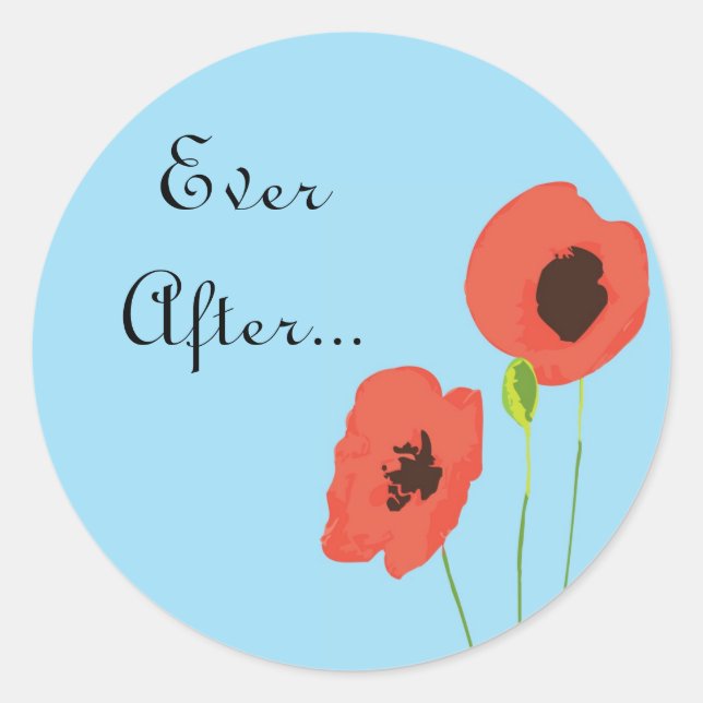 Poppy Ever After Sticker (Front)