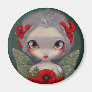 "Poppy Fairy" Magnet